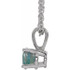 Charm your June-born girl with this beautiful alexandrite pendant.