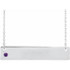 Make a glamorous statement with this stunning amethyst pendant.
