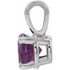 Make a glamorous statement with this stunning amethyst pendant.