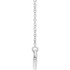 Charm your March-born girl with this beautiful gemstone pendant.