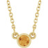 Celebrate their November birthday with this smart and stylish citrine pendant.
