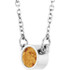 Celebrate their November birthday with this smart and stylish citrine pendant.