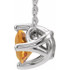 Celebrate their November birthday with this smart and stylish citrine pendant.