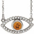 Celebrate their November birthday with this smart and stylish citrine pendant.