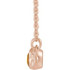 Celebrate their November birthday with this smart and stylish citrine pendant.