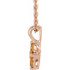 Celebrate their November birthday with this smart and stylish citrine pendant.