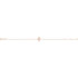 Versatile and refined, this rose gold bracelet fits any occasion with ease.