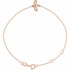 Versatile and refined, this platinum bracelet fits any occasion with ease.