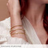 Versatile and refined, this yellow gold bracelet fits any occasion with ease.