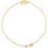 Versatile and refined, this yellow gold bracelet fits any occasion with ease.