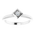 She'll be delighted to receive this charming diamond ring.