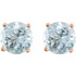These aquamarine earrings add a touch of elegance to any ensemble.