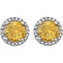 Celebrate your November birthday with these sophisticated citrine earrings.