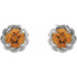 Celebrate your November birthday with these sophisticated citrine earrings.