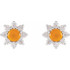 Celebrate your November birthday with these sophisticated citrine earrings.