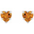 Celebrate your November birthday with these sophisticated citrine earrings.