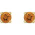 Celebrate your November birthday with these sophisticated citrine earrings.