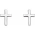 A subtle nod to their faith, these cross earrings are certain to be treasured.