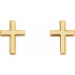 A subtle nod to their faith, these cross earrings are certain to be treasured.