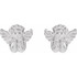 Enhance your everyday look with these inspiring and charming angel earrings.