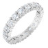 As bold as your love, this diamond eternity band adds sparkle to your celebration.