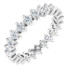 As bold as your love, this diamond eternity band adds sparkle to your celebration.