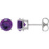 Send birthday wishes with these amethyst earrings.
