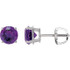 Send birthday wishes with these amethyst earrings.