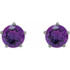 Send birthday wishes with these amethyst earrings.