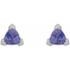 These tanzanite stud earrings capture her attention with their striking anytime style.
