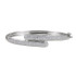 Simple, sleek and super stylish, this diamond bangle bracelet elevates any attire. Fashioned in 14K White Gold, this bracelet shimmers with a 3 ct. t.w. of shimmering white diamonds. For everyday posh style, this 7.0-inch accessory elegantly bypasses across the top of your wrist.