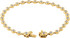 A thoughtful look just for her, this gorgeous diamond bracelet is a winner all around. Crafted in 14K Yellow Gold, this stunning style features 29 round diamonds each with a color ranking of H+ and a clarity of I1. Sparkling with 2 ct. t.w. of round diamonds, this 7.0-inch circumference secures with a tongue and groove clasp.