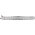 A classic look just for her, this diamond pave bracelet is certain to take her breath away. Fashioned in cool 14K white gold, this timeless design features an awe-inspiring 3 cts. t.w. of round diamonds, each with a color ranking of H+ and a clarity of I1. A sophisticated style, this 7.00-inch bracelet is polished to a brilliant shine.