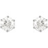 Wonderfully elegant, our 2 carat diamond stud earring features 1 round full cut diamond set in precious 14K White Gold.

Our value quality diamonds, SI2-SI3 (eye clean Clarity) and G-H (Near Colorless) display a dazzling shower of white brilliance and fire due to their superior cut. These hand-picked diamonds are far superior to most diamonds sold at retail, due to their near colorless grade and excellent cut, which allows for a dazzling display of white brilliance and fire.

For brilliance and beauty, the Excellent Cut quality of these diamonds place them within the top 5% of all diamonds sold. Most people have never seen the impressive fire and scintillation of a diamond with this Cut quality.