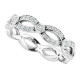 Give her the look she's always wanted with this sweet diamond eternity band.