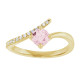 Ready for any occasion, this beautiful gemstone ring increases the sophistication factor of your favorite looks.
