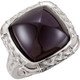 Wear bold color in a sophisticated way with this black onyx ring, an anytime choice you'll turn to often.