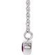 Make a glamorous statement with this stunning amethyst pendant.