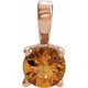 Celebrate their November birthday with this smart and stylish citrine pendant.