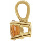 Celebrate their November birthday with this smart and stylish citrine pendant.