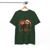 Ho Ho Ho Reindeer Christmas Shirt, Cute Funny Xmas Graphic T-Shirt S-5XL