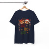 Ho Ho Ho Reindeer Christmas Shirt, Cute Funny Xmas Graphic T-Shirt S-5XL