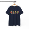 Cute Christmas Squirrel Shirt, Funny Holiday Squirrels Graphic T-Shirt S-5XL