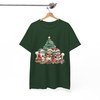 Cute Christmas Squirrel Shirt, Woodland Xmas Animals Cozy Gift T-Shirt S-5XL