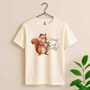 Merry And Nutty Squirrel Shirt, Cute Christmas Squirrel T-Shirt S-5XL