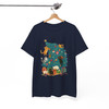 Cute Christmas Cat T-Shirt, Cats Decorating Christmas Tree Tee, Holiday Animal Shirt T-shirt S-5XL