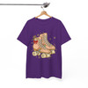 Christmas Roller Skates T-Shirt, Vintage Skating Holiday Graphic Tee, Cute Winter Aesthetic Shirt T-shirt S-5XL