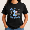 My 1st Christmas Shirt, Baby First Christmas Penguin Tee, Cute Winter Holiday Gift T-shirt S-5XL