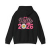 Hello 2026 Pink Daisy T Shirt, Cute Floral New Year Graphic Tee, Trendy Unisex Hoodie S-5XL