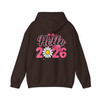 Hello 2026 Pink Daisy T Shirt, Cute Floral New Year Graphic Tee, Trendy Unisex Hoodie S-5XL